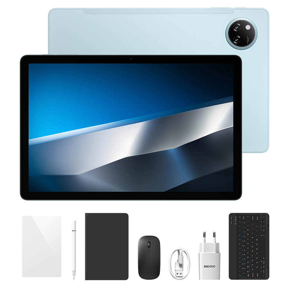 DOOGEE Tab A9+ Unisoc T7200 20GB+64GB 11 Zoll 8580mAh Android 15 Tablet