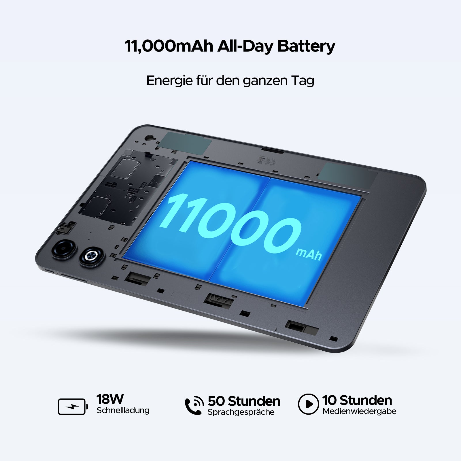 DOOGEE Tab G6 Max 13,4 Zoll, 11000 mAh, Android 16 (32 GB + 256 GB)