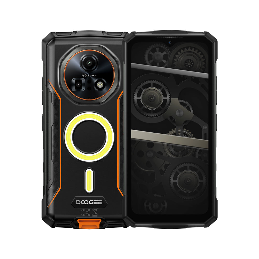 DOOGEE Fire 7 Pro 13000 mAh Akku 5G, Android 15 Outdoor-Smartphone (20 MP Nachtsichtkamera)